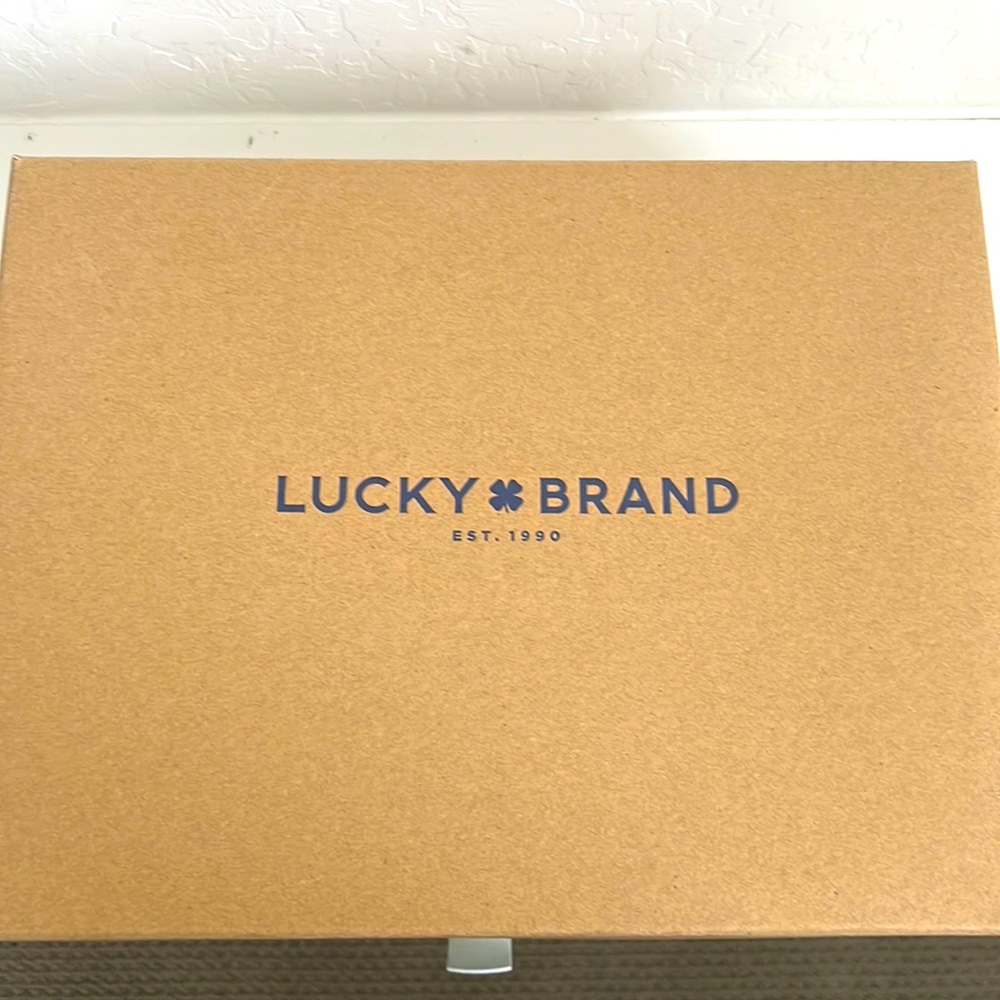 New- Lucky Brand Toffee Boots